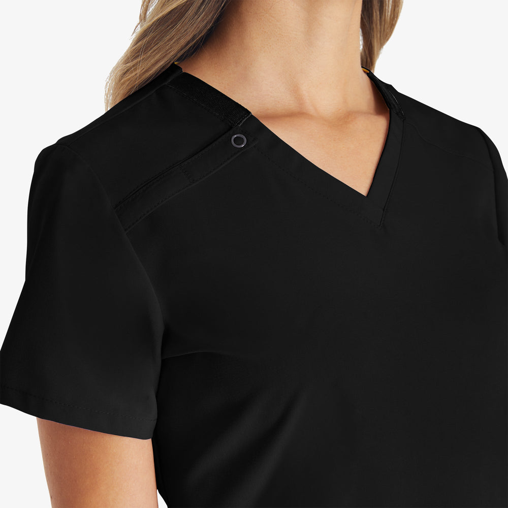 Women's EDS Essentials V-Neck Scrub Top For Women|Scrubs | Dickies