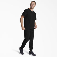 Men's EDS Essentials Tuckable V-Neck Scrub Top For Men|Scrubs | Dickies