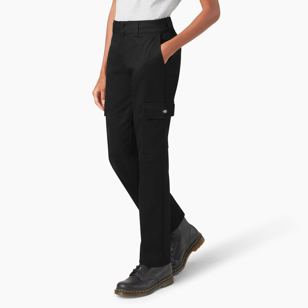 Women's Super Flex Straight Leg Cargo Pants For Women | Dickies