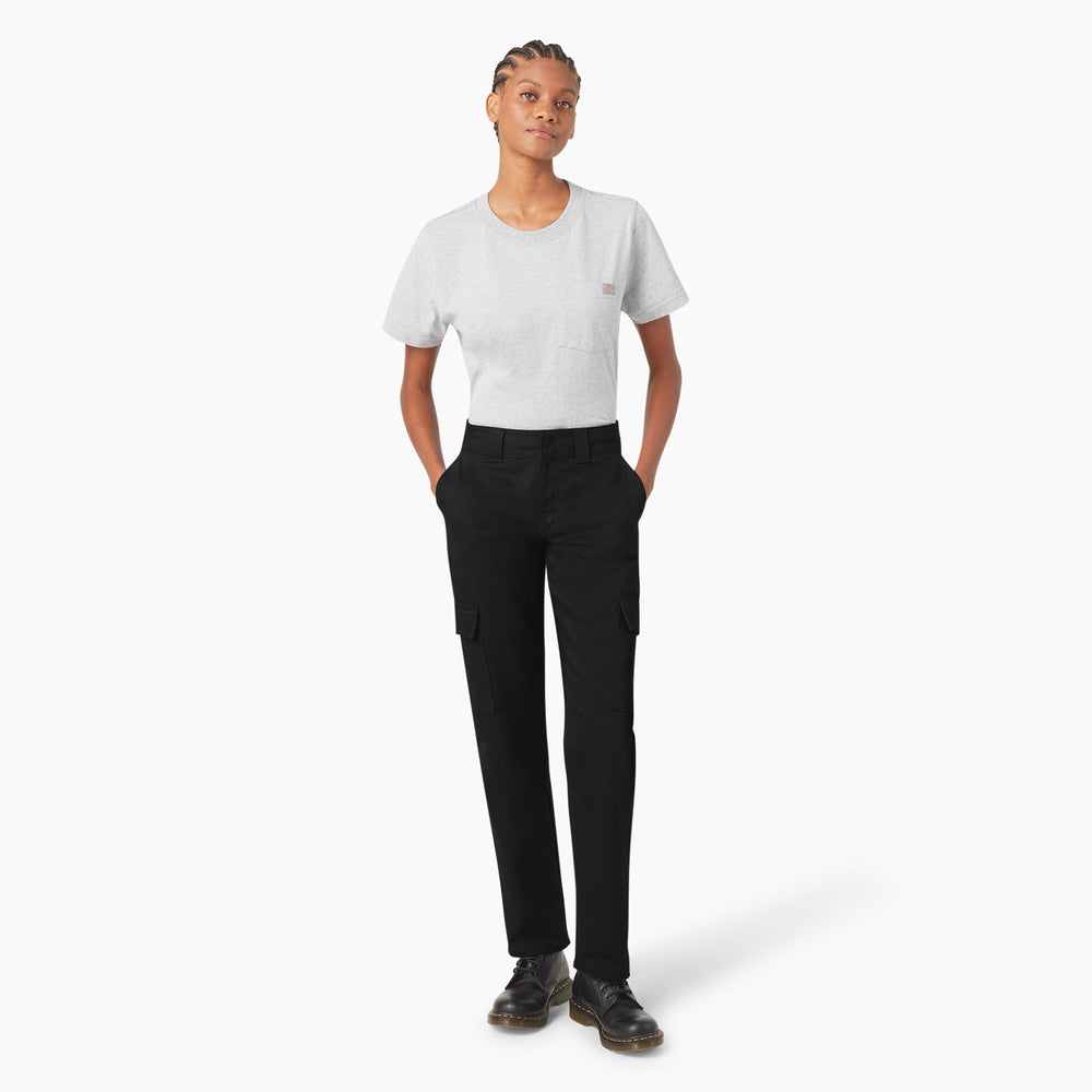 Women's Super Flex Straight Leg Cargo Pants For Women | Dickies