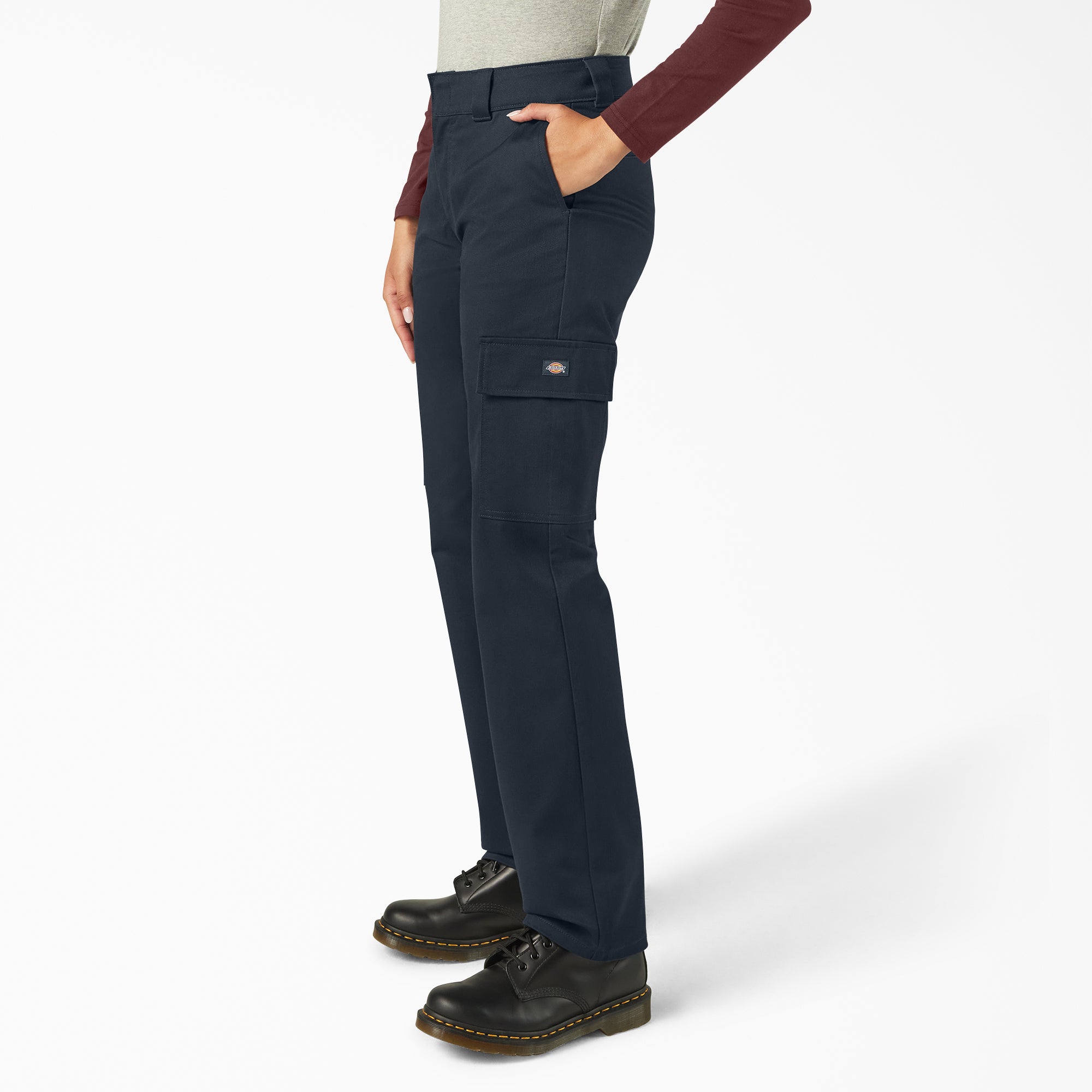 Women's Super Flex Straight Leg Cargo Pants For Women | Dickies