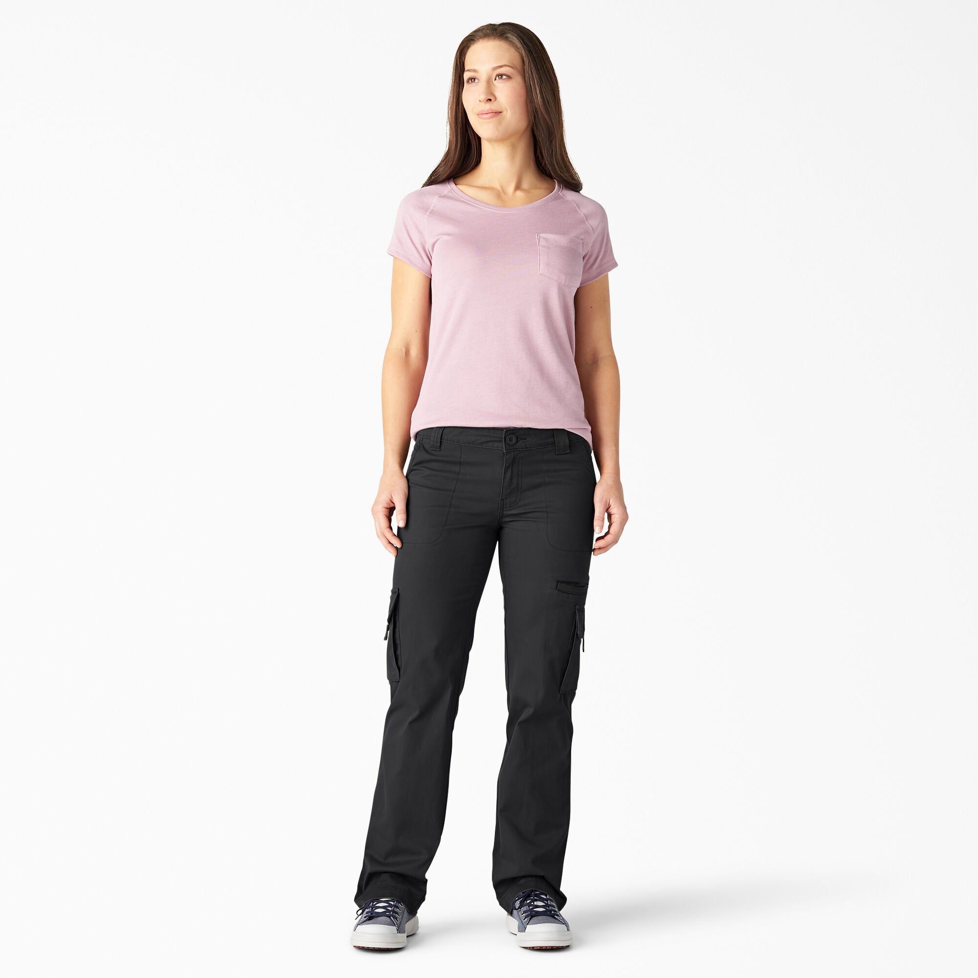 Women's Relaxed Fit Straight Leg Cargo Pants For Women | Dickies