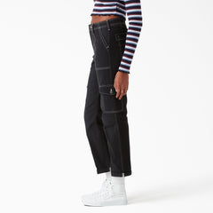 Women's Skinny Fit Cuffed Cargo Pants For Women | Dickies