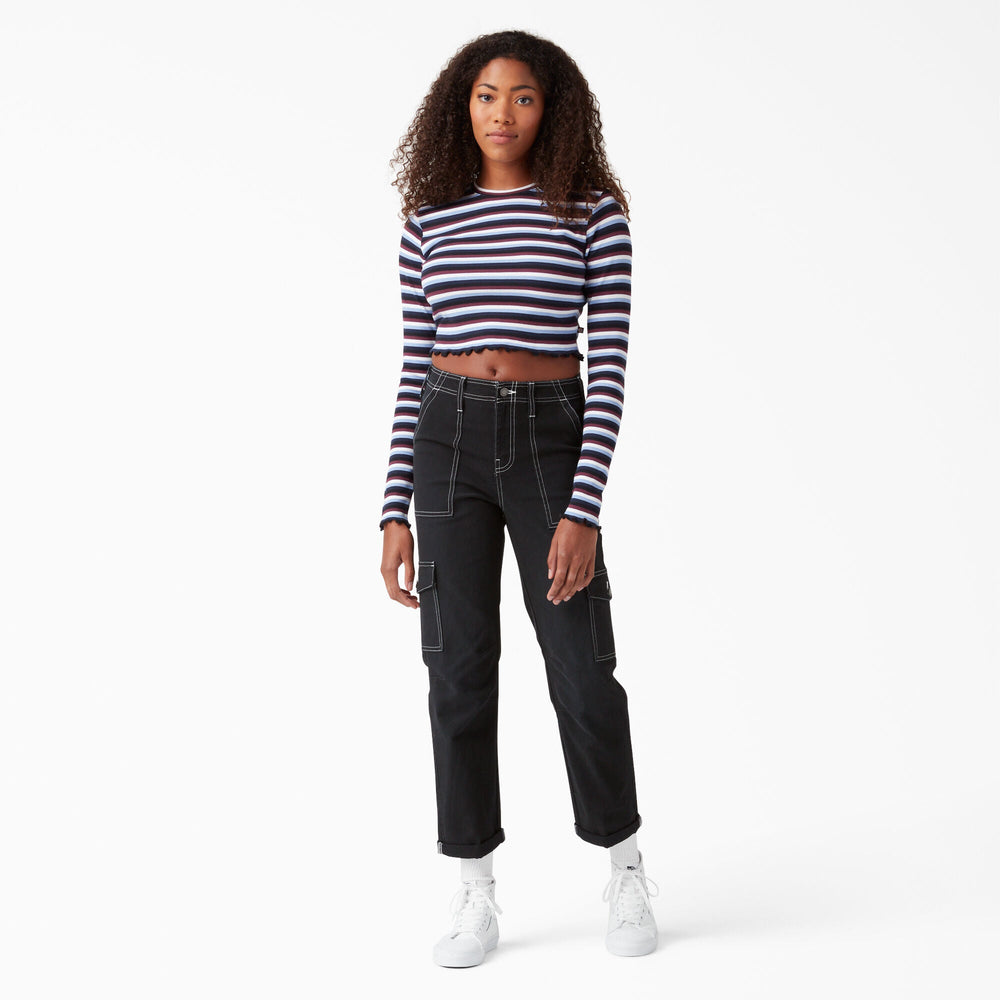 Women's Skinny Fit Cuffed Cargo Pants For Women | Dickies