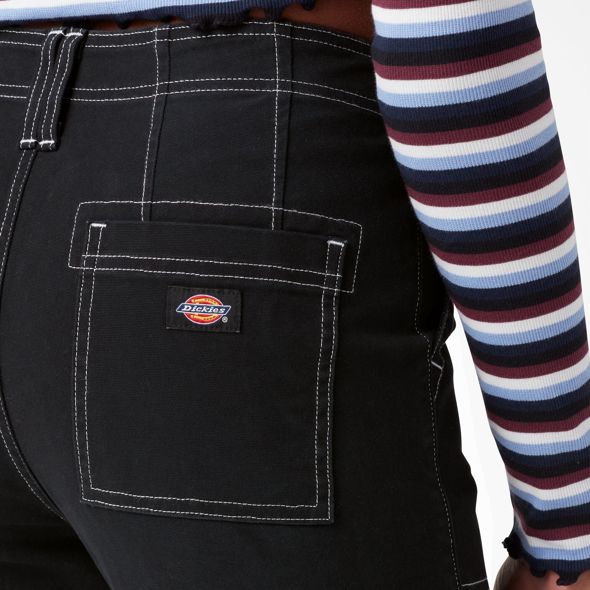 Women's Skinny Fit Cuffed Cargo Pants For Women | Dickies