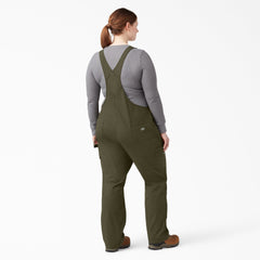 Women's Plus Cooling Ripstop Bib Overalls For Women|Sale | Dickies