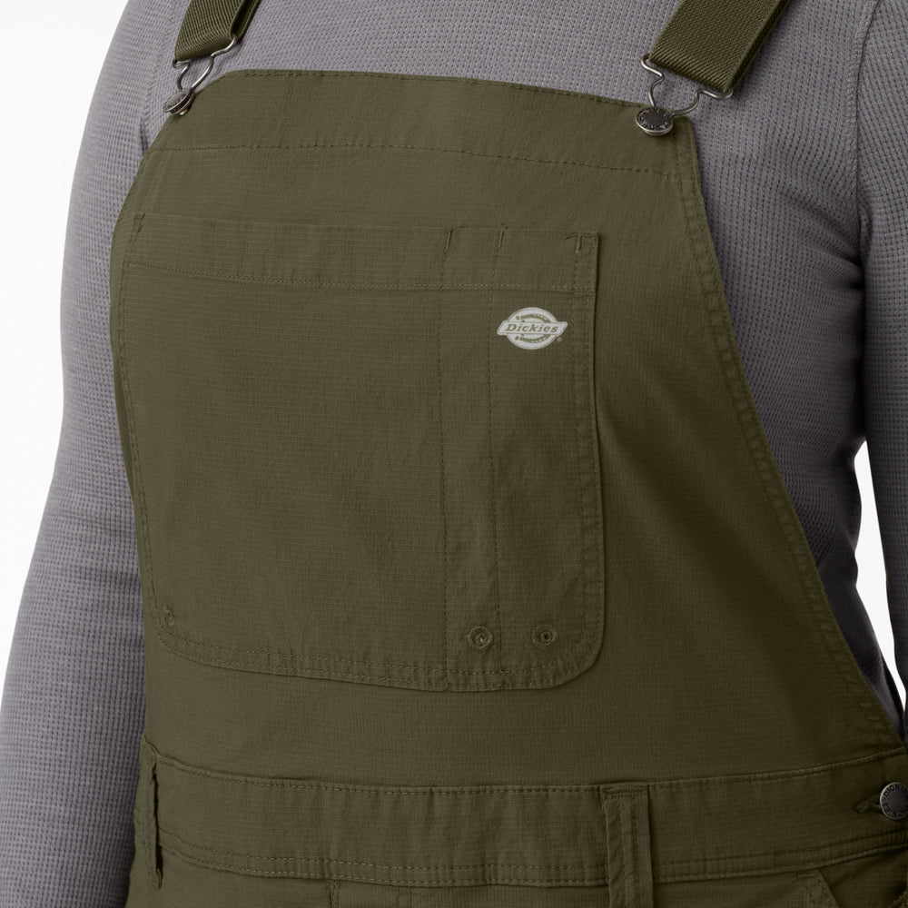 Women's Plus Cooling Ripstop Bib Overalls For Women|Sale | Dickies