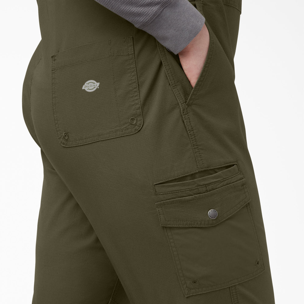 Women's Plus Cooling Ripstop Bib Overalls For Women|Sale | Dickies