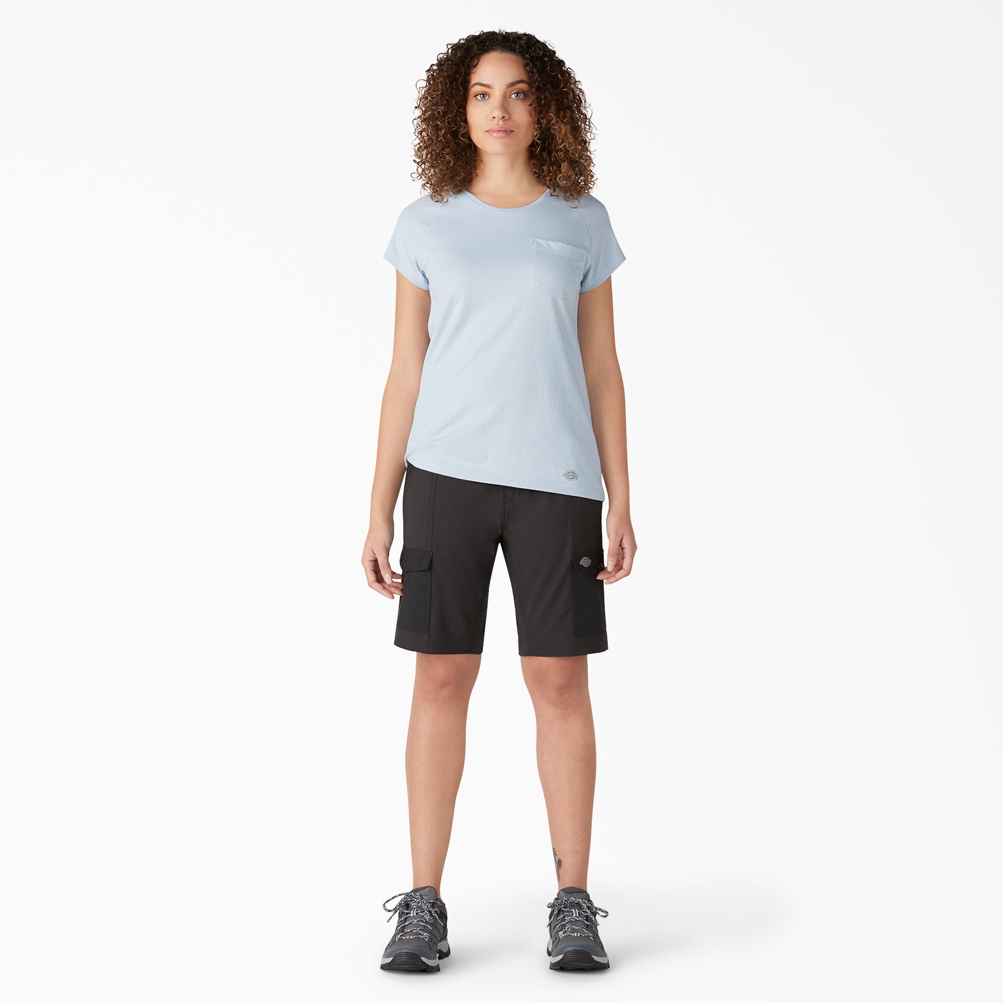 Women's Cooling Slim Fit Cargo Shorts, 10" For Women|Sale | Dickies