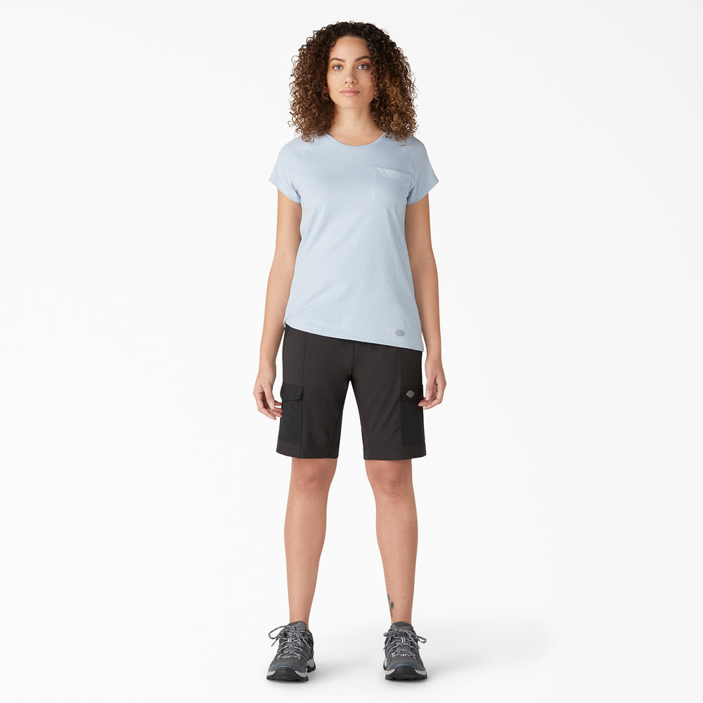 Women's Cooling Slim Fit Cargo Shorts, 10" For Women|Sale | Dickies