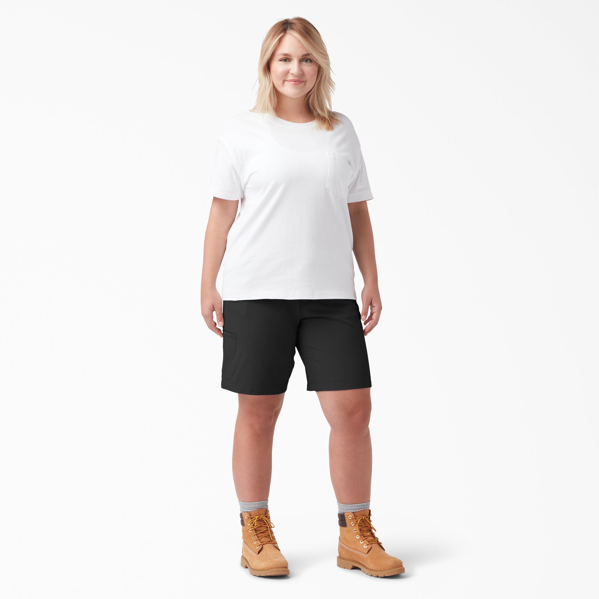 Women's Plus Cooling Relaxed Fit Shorts, 9" For Women | Dickies