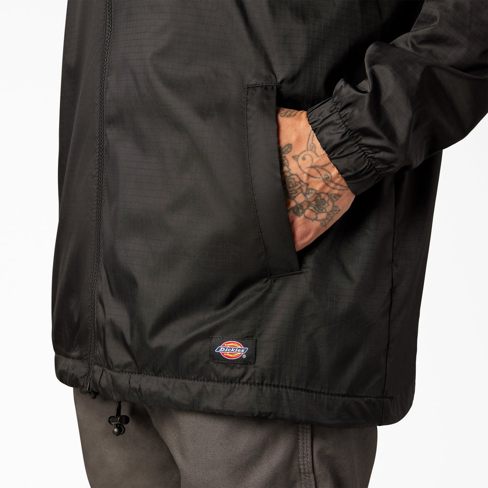 Fleece Lined Nylon Hooded Jacket For Men | Dickies