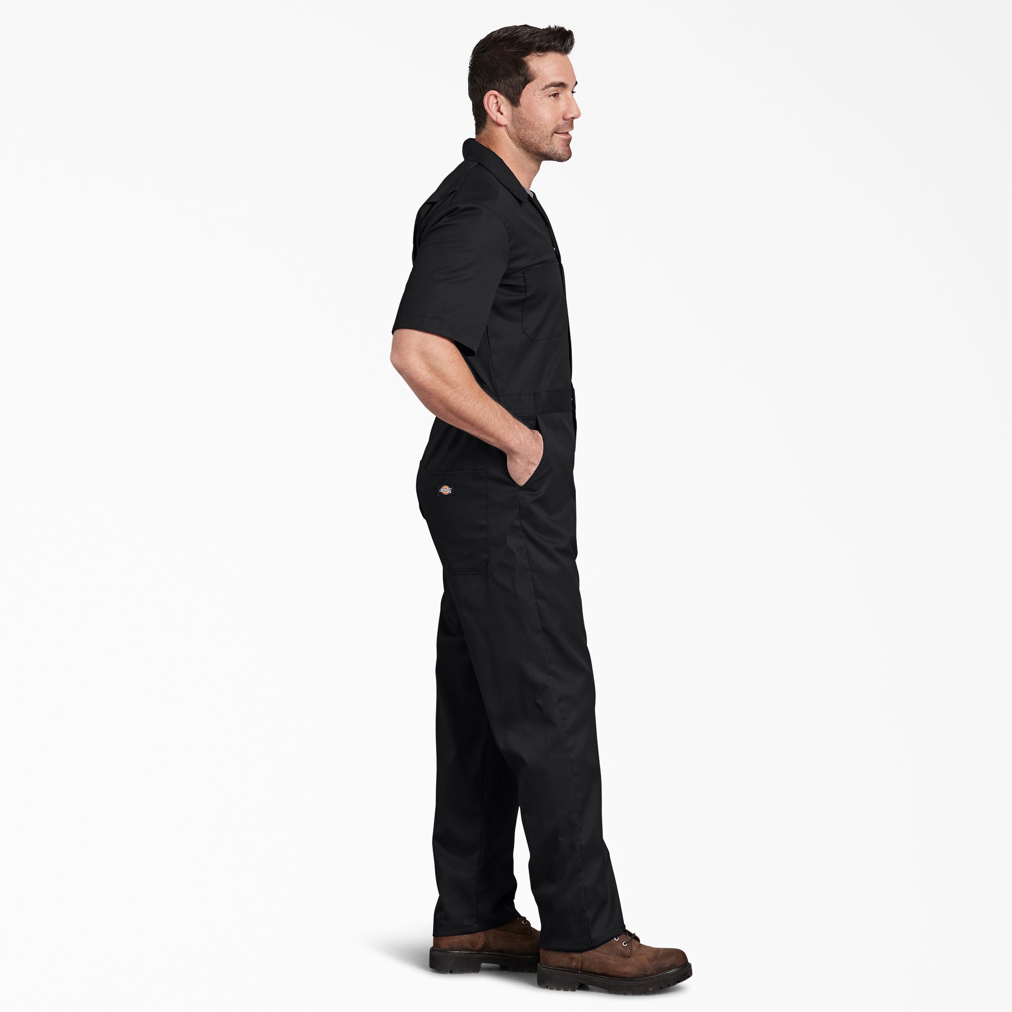 FLEX Cooling Short Sleeve Coveralls For Men | Dickies