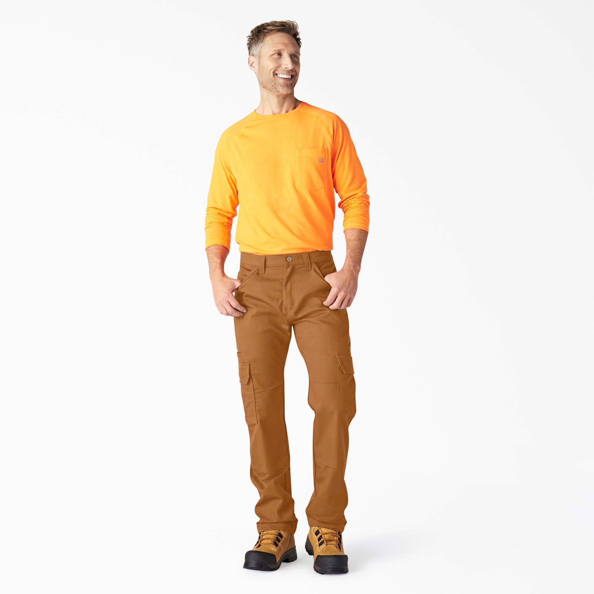 FLEX DuraTech Relaxed Fit Duck Cargo Pants For Men|Sale | Dickies