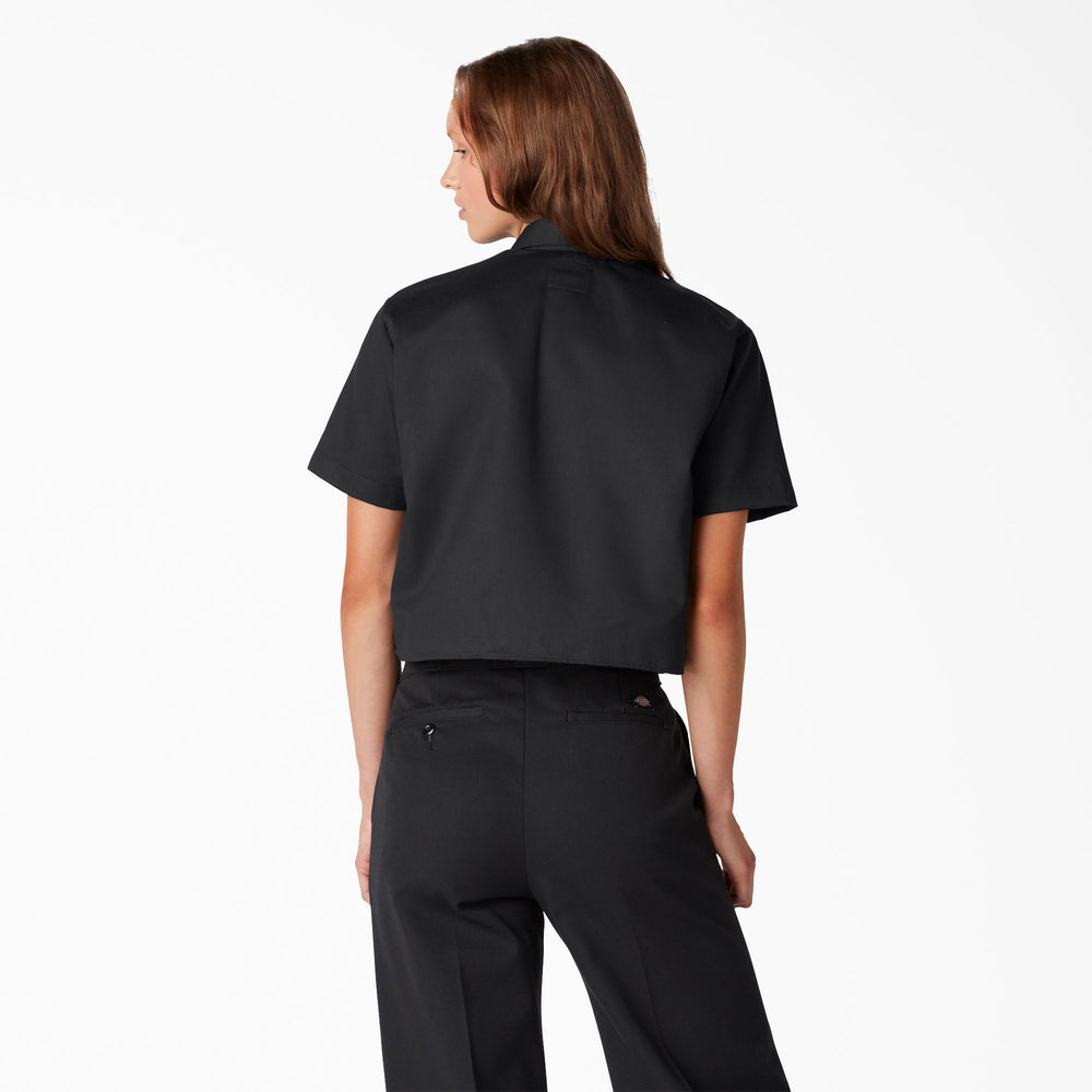 Women's Cropped Work Shirt For Men|Women | Dickies