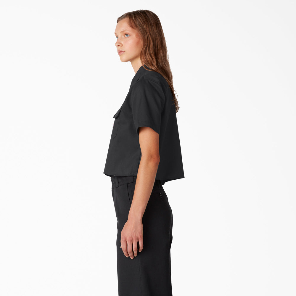 Women's Cropped Work Shirt For Men|Women | Dickies