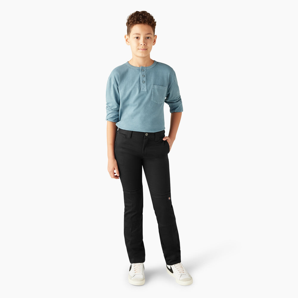Boys' FLEX Skinny Fit Double Knee Pants, 4-20 For Kids | Dickies