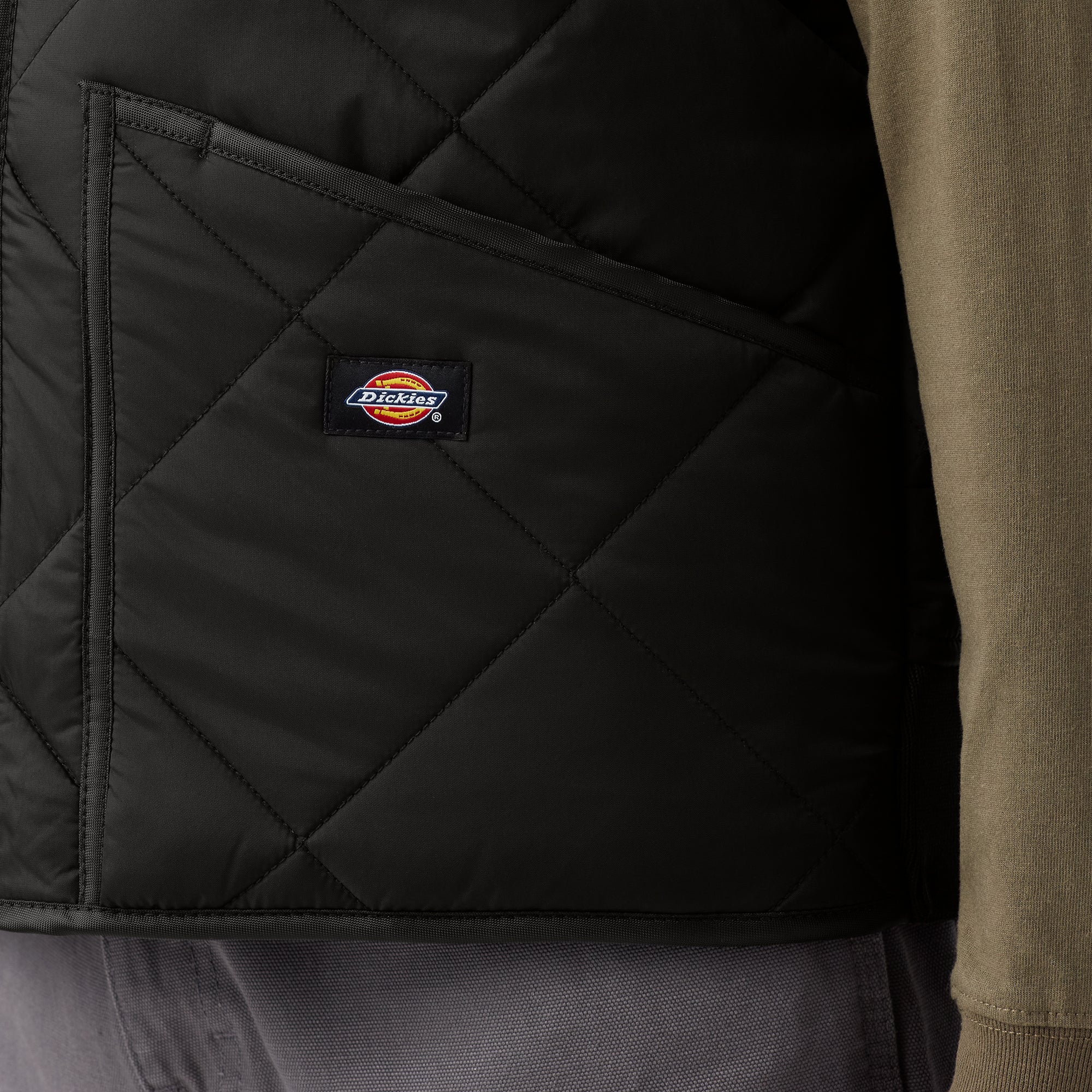 Diamond Quilted Vest For Men | Dickies