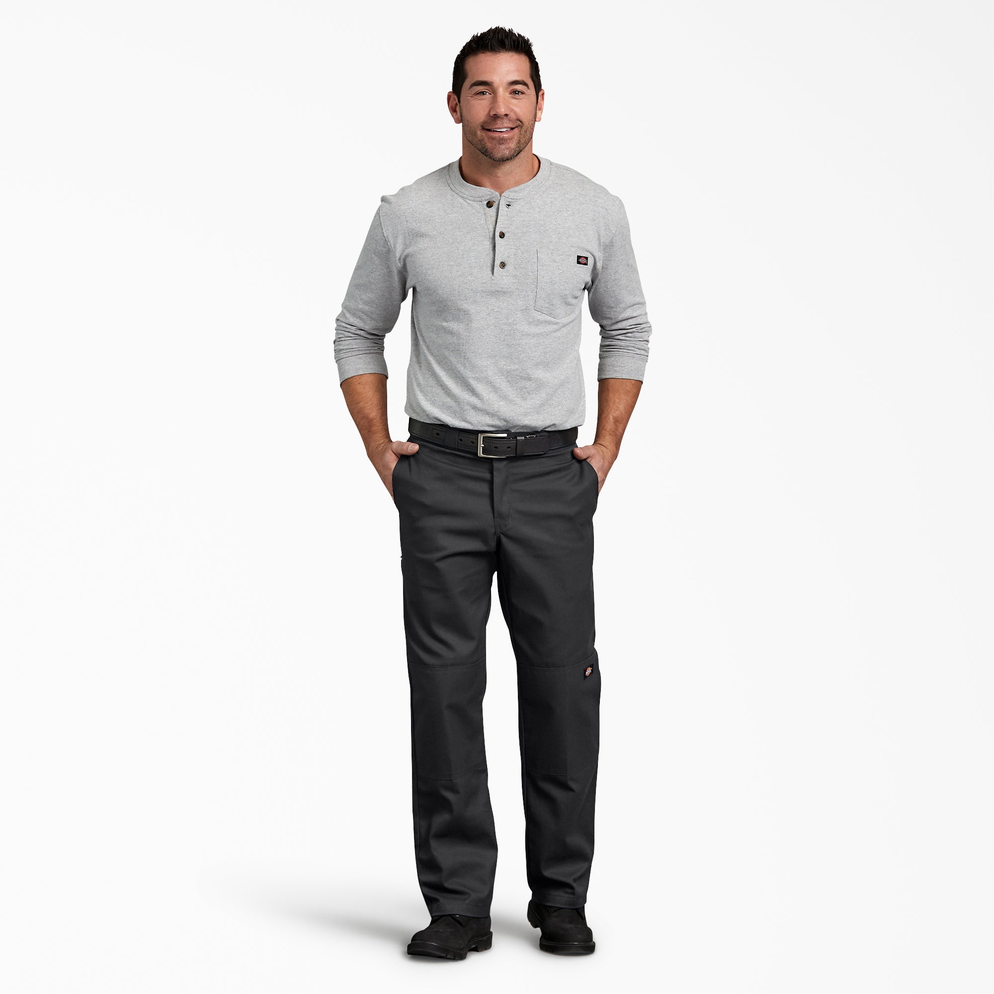FLEX Regular Fit Double Knee Work Pants For Men|Sale | Dickies