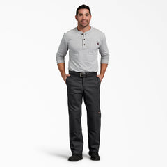 FLEX Regular Fit Double Knee Work Pants For Men|Sale | Dickies