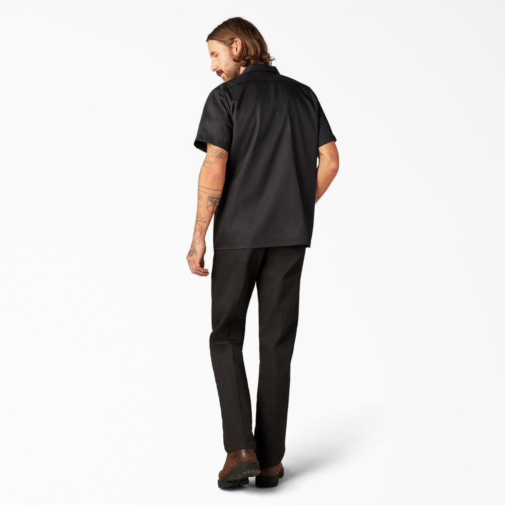 FLEX Slim Fit Short Sleeve Work Shirt For Men | Dickies