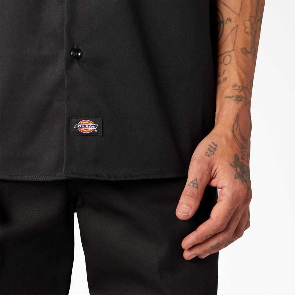 FLEX Slim Fit Short Sleeve Work Shirt For Men | Dickies