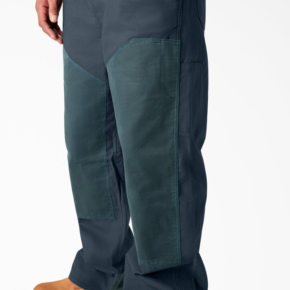 Waxed Canvas Double Front Bib Overalls For Men | Dickies