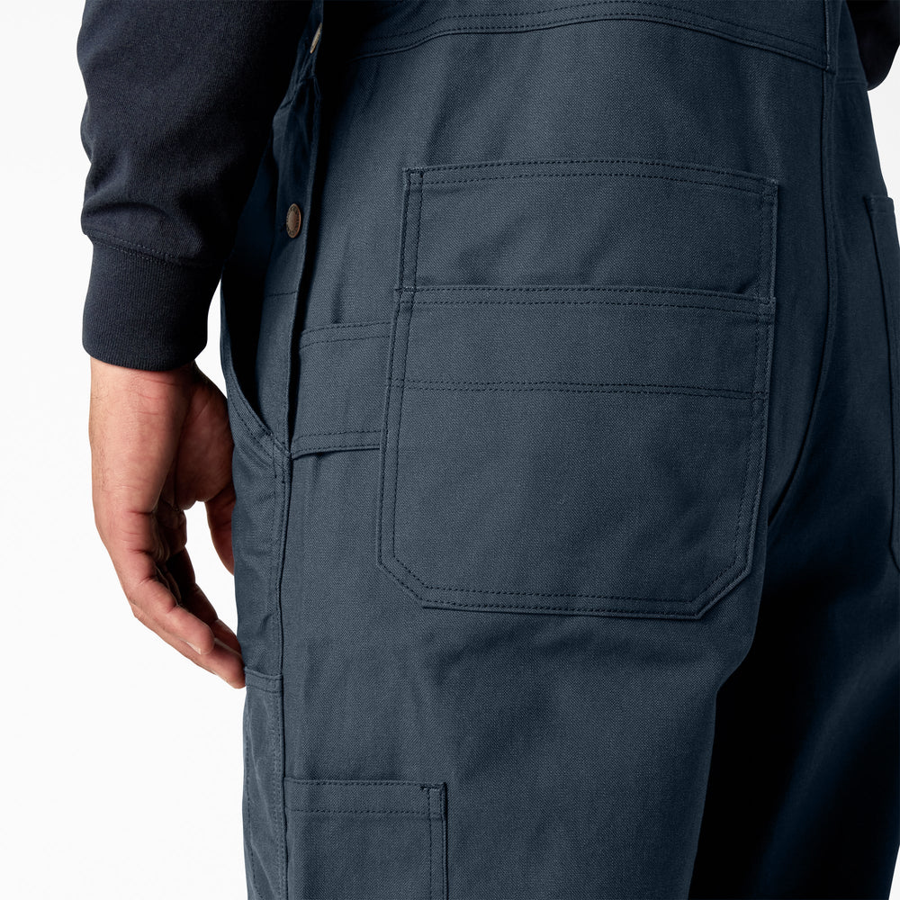 Waxed Canvas Double Front Bib Overalls For Men | Dickies