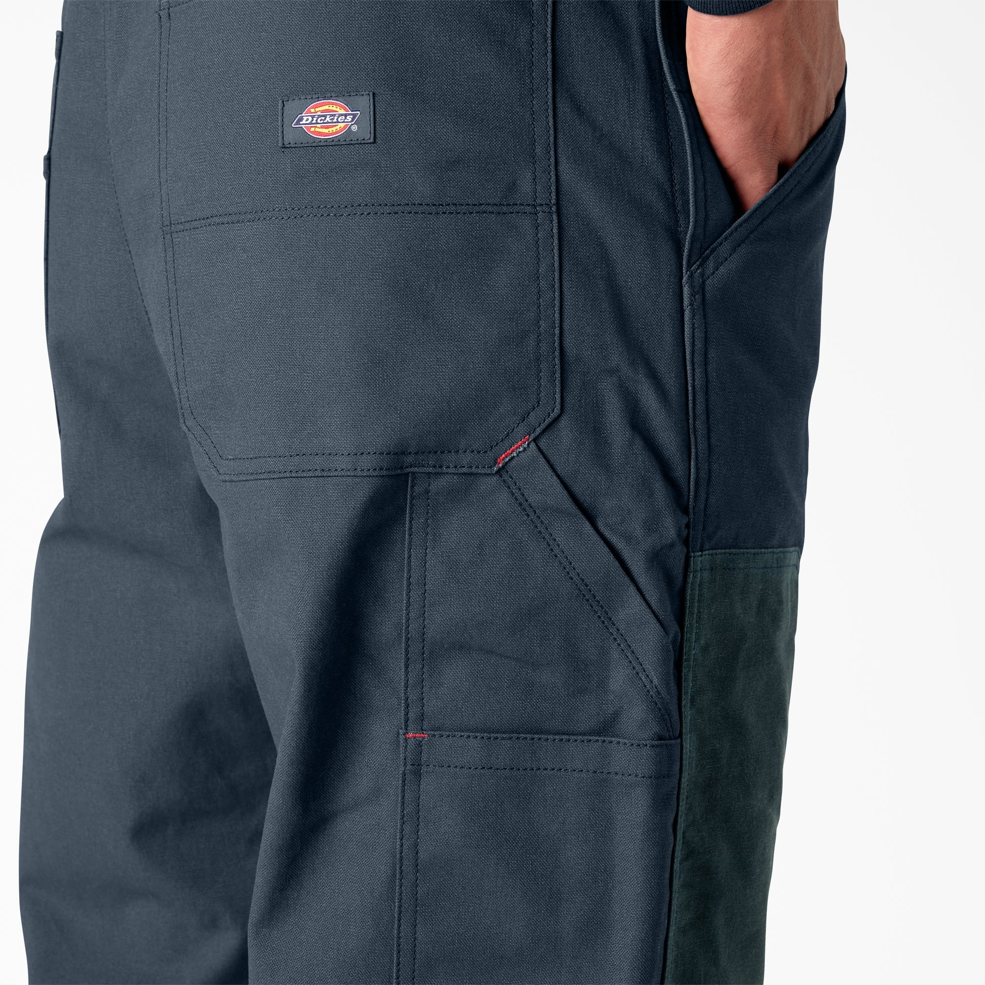 Waxed Canvas Double Front Bib Overalls For Men | Dickies