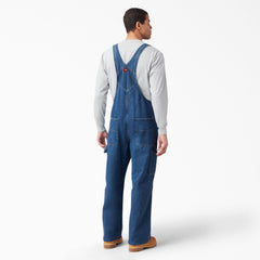Stonewashed Indigo Bib Overalls For Men|Women | Dickies