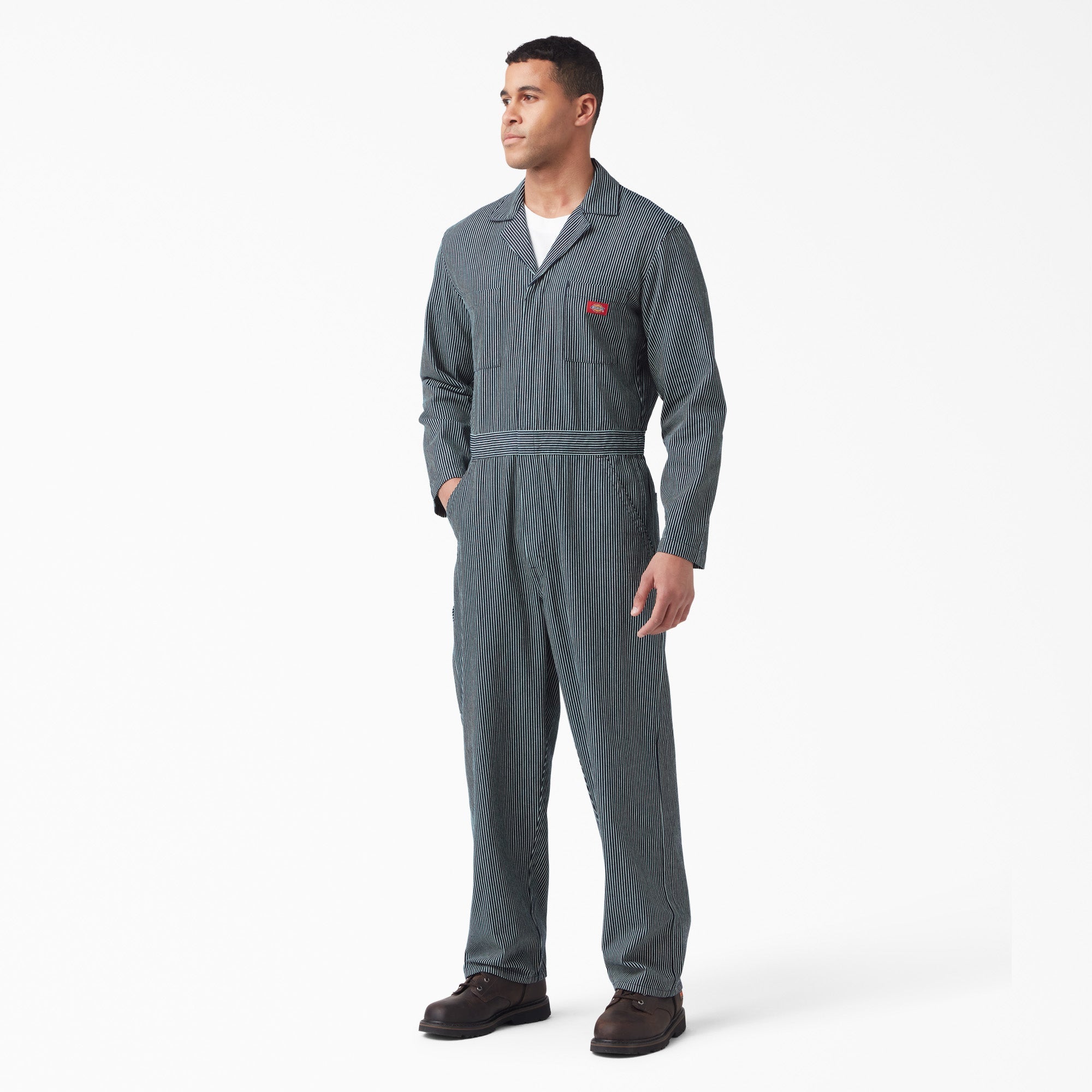Hickory Stripe Coveralls For Men|Women | Dickies