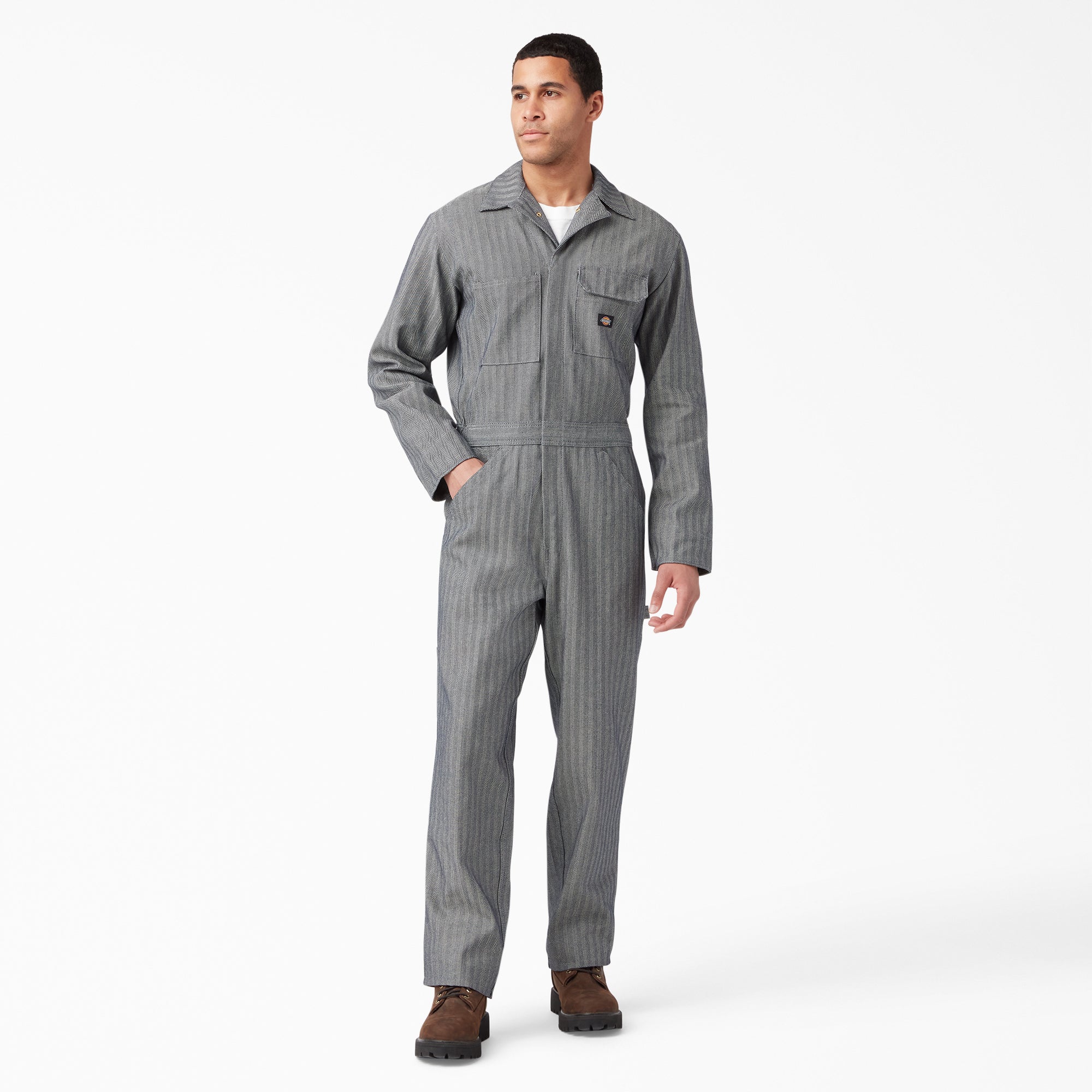 Fisher Striped Coveralls For Men|Women | Dickies