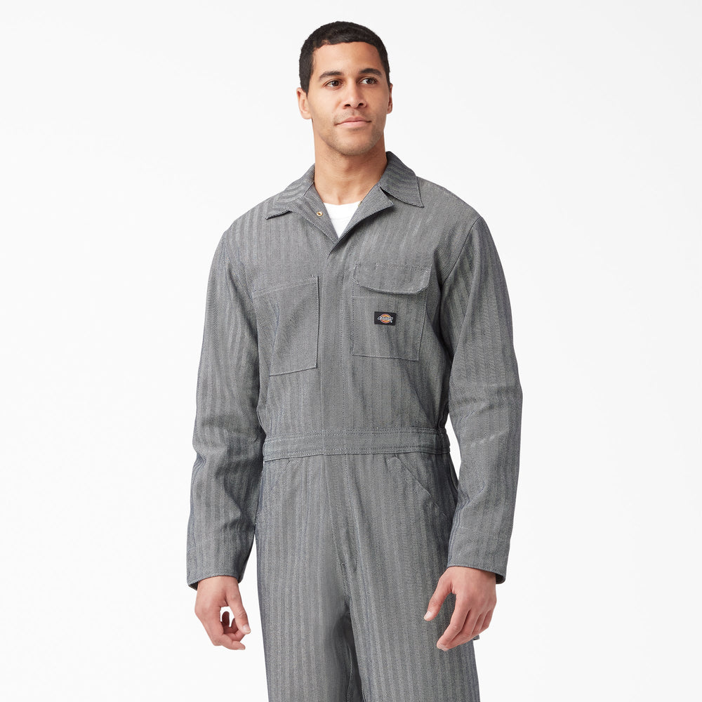 Fisher Striped Coveralls For Men|Women | Dickies