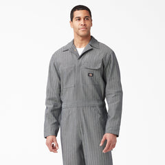 Fisher Striped Coveralls For Men|Women | Dickies