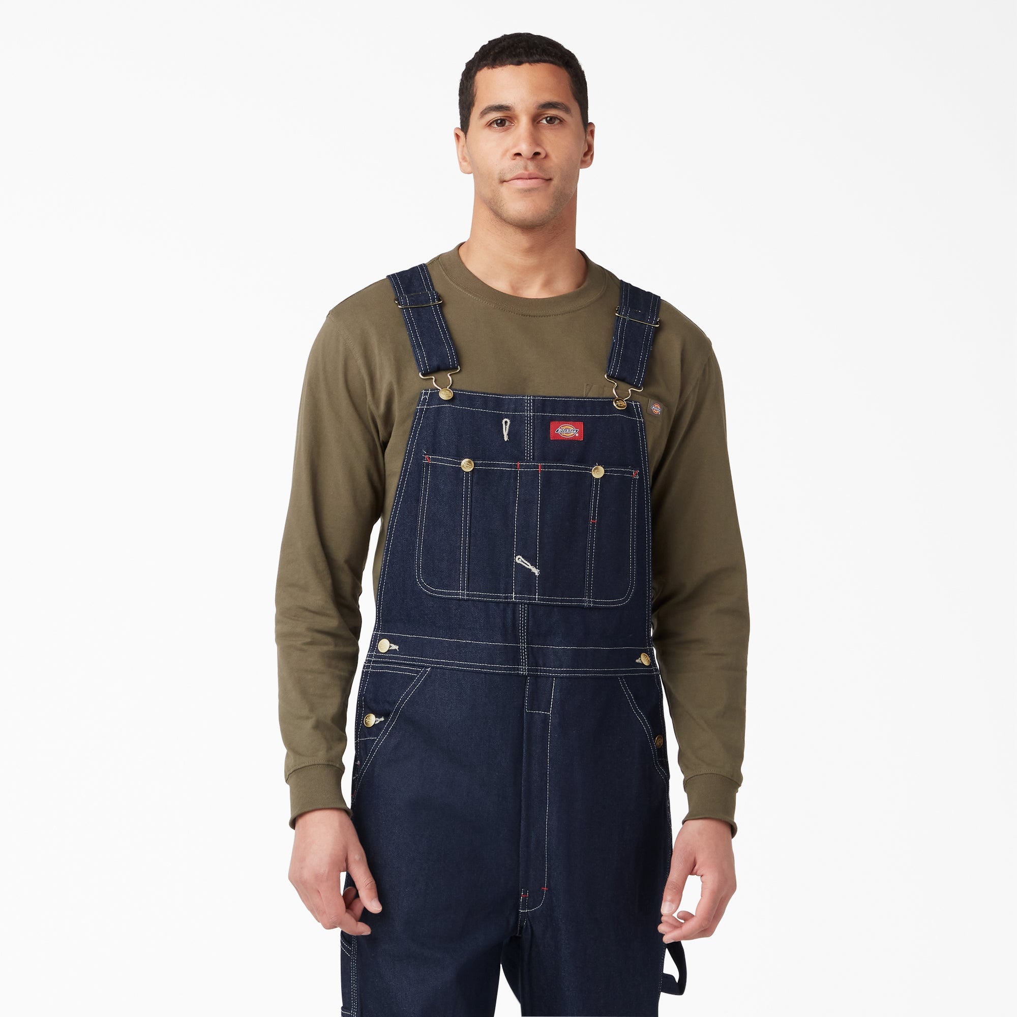 Indigo Bib Overalls For Men|Women | Dickies