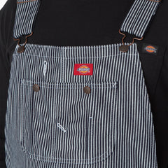Hickory Stripe Bib Overalls For Men|Women | Dickies