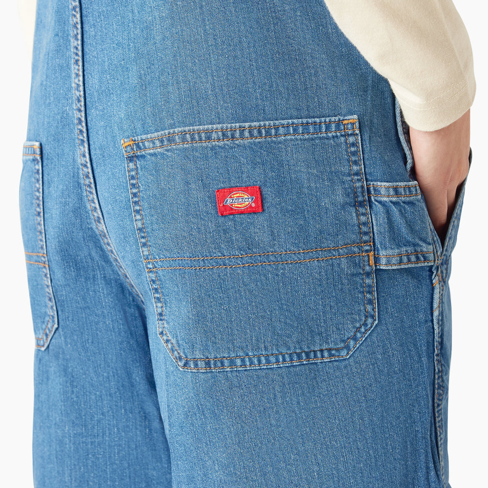 Women's Relaxed Fit Bib Shortalls, 7" For Women | Dickies