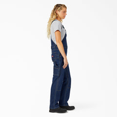 Women's Straight Fit Denim Double Front Bib Overalls For Women | Dickies