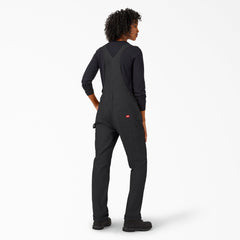 Women's Straight Fit Duck Double Front Bib Overalls For Women | Dickies
