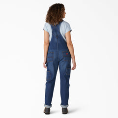 Women's Denim Boyfriend Fit Bib Overalls For Women | Dickies