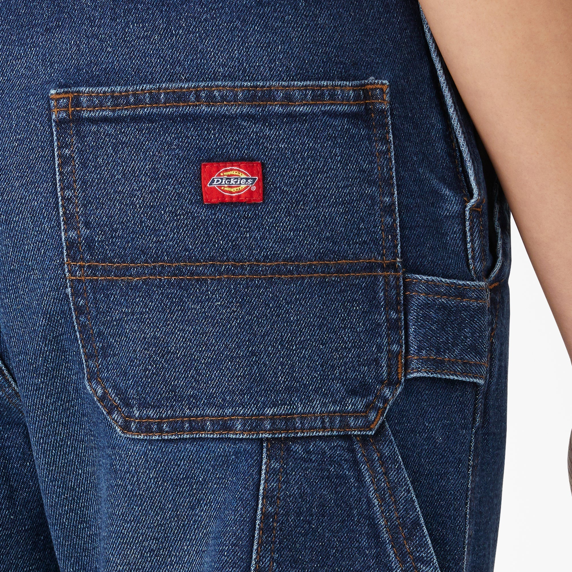 Women's Denim Boyfriend Fit Bib Overalls For Women | Dickies