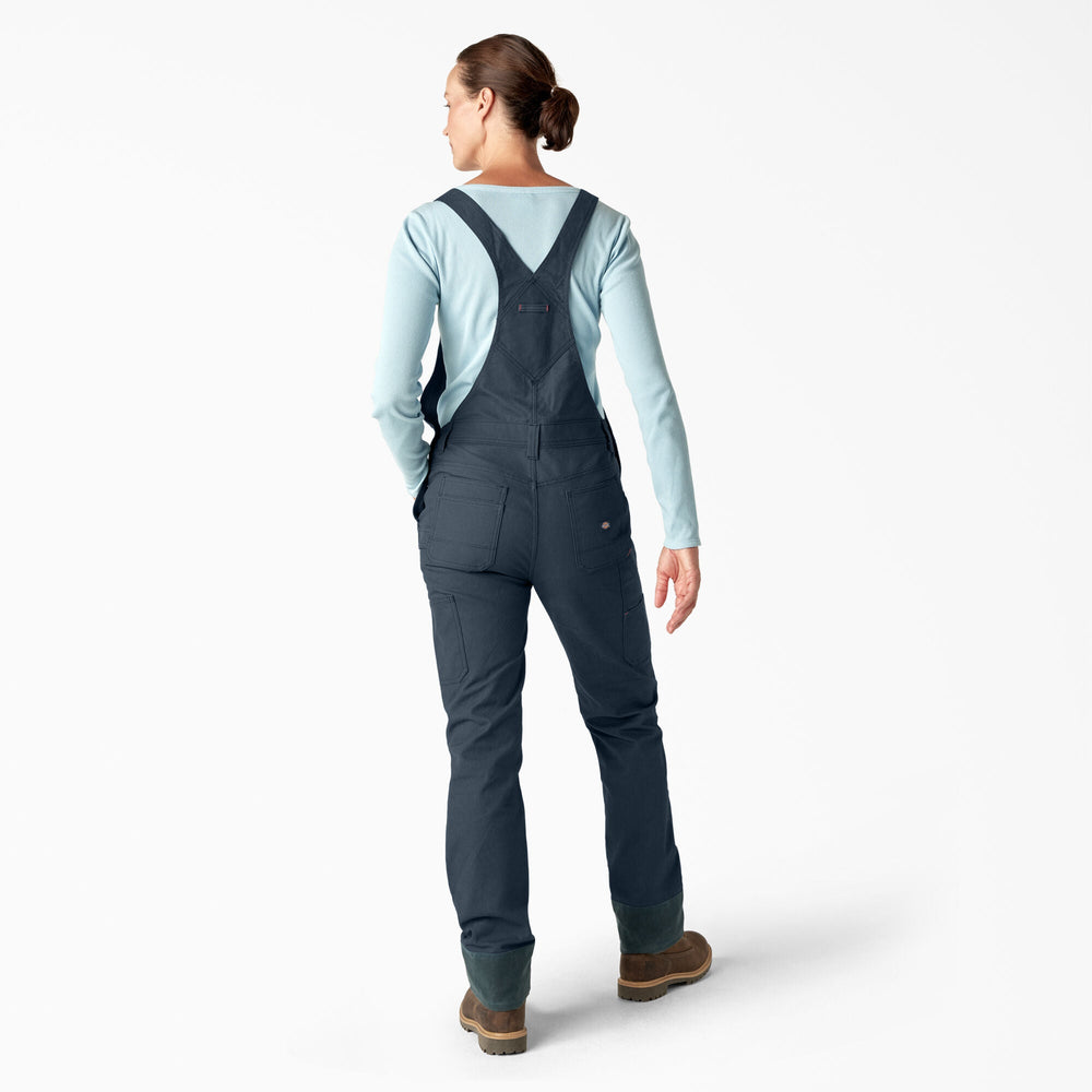 Women's Relaxed Fit Waxed Canvas Bib Overalls For Women | Dickies