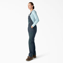 Women's Relaxed Fit Waxed Canvas Bib Overalls For Women | Dickies