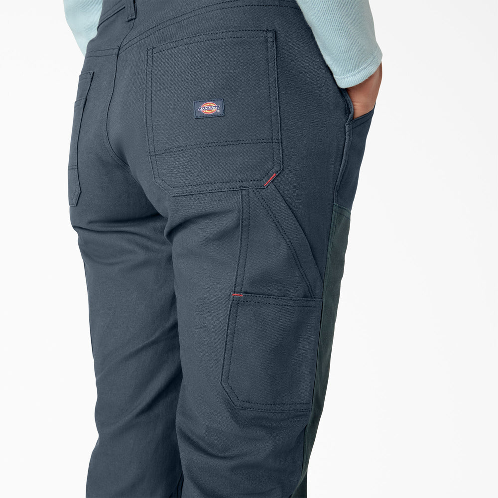 Women's Relaxed Fit Waxed Canvas Bib Overalls For Women | Dickies