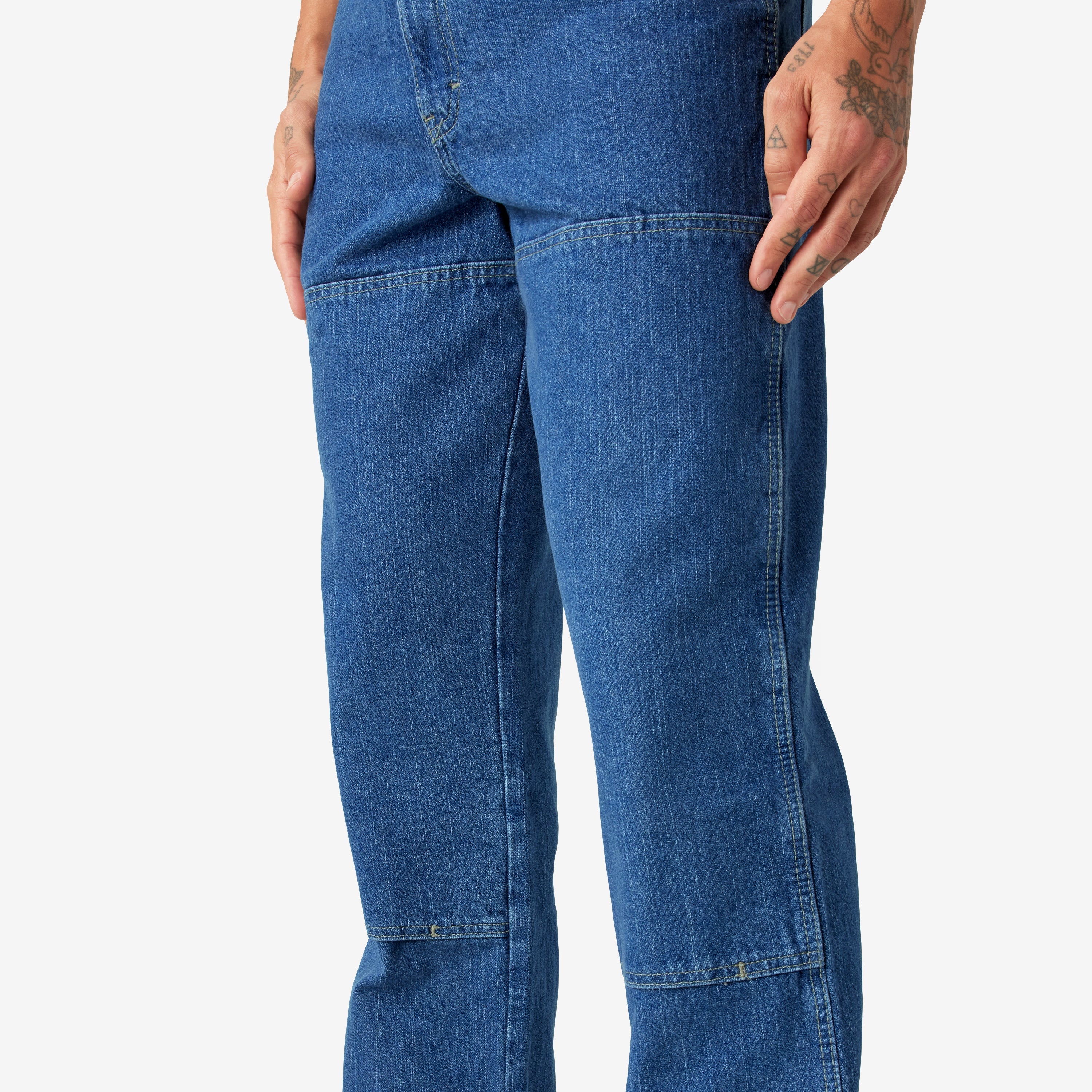 Relaxed Fit Double Knee Jeans For Men | Dickies