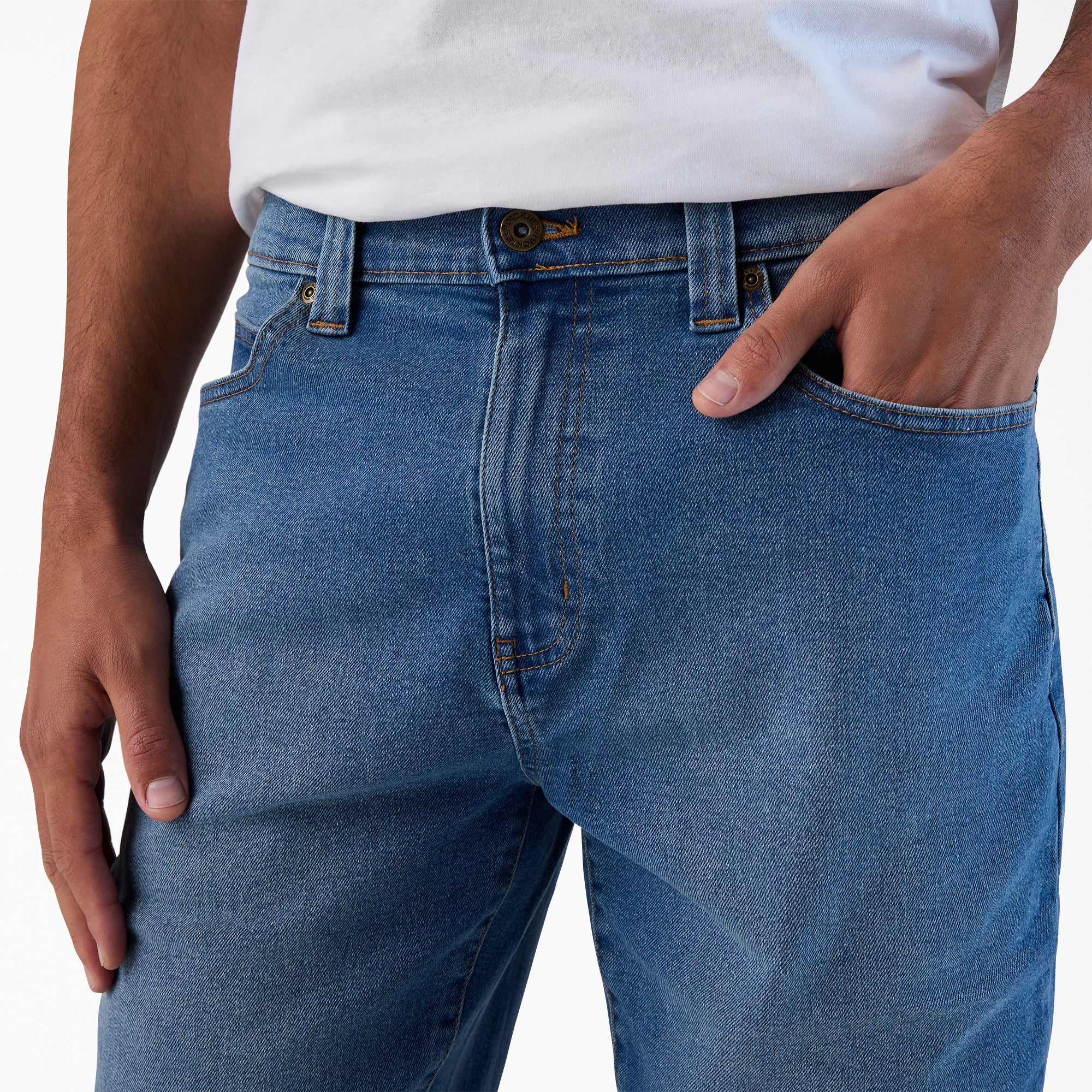 FLEX 5-Pocket Denim Shorts, 11" For Men | Dickies