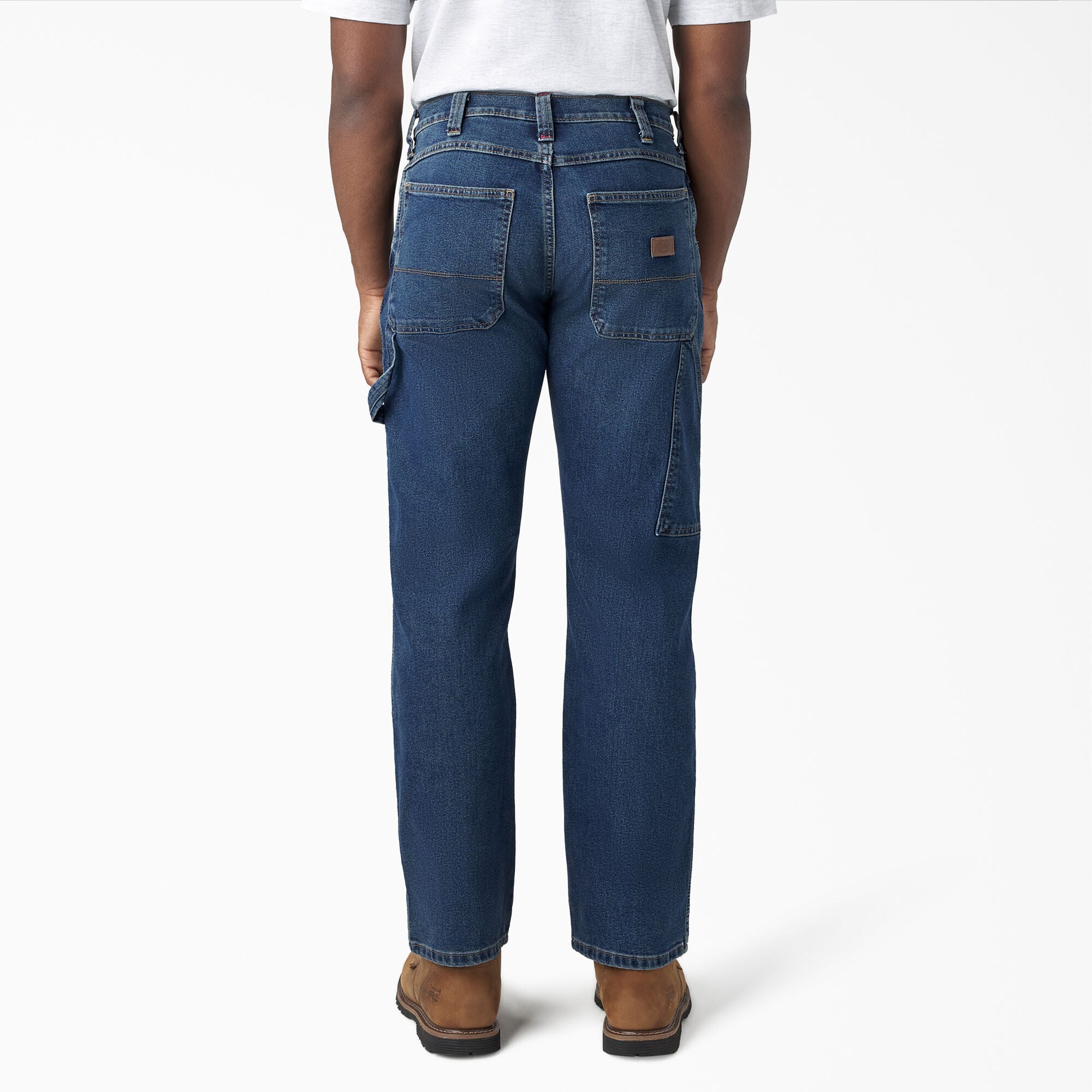 FLEX Relaxed Fit Double Knee Jeans For Men | Dickies