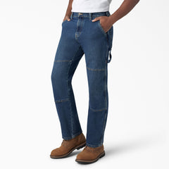 FLEX Relaxed Fit Double Knee Jeans For Men | Dickies
