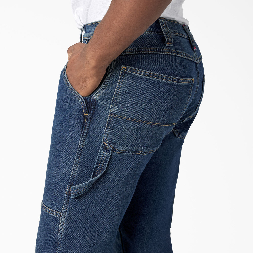 FLEX Relaxed Fit Double Knee Jeans For Men | Dickies
