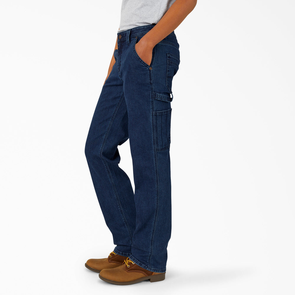 Women's FLEX Relaxed Fit Carpenter Jeans For Women | Dickies